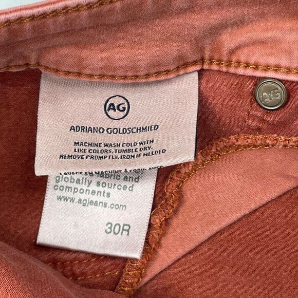 Anthropologie AG The High Rise Abbey Ankle Super Skinny Sateen Jean - Picture 5 of 13